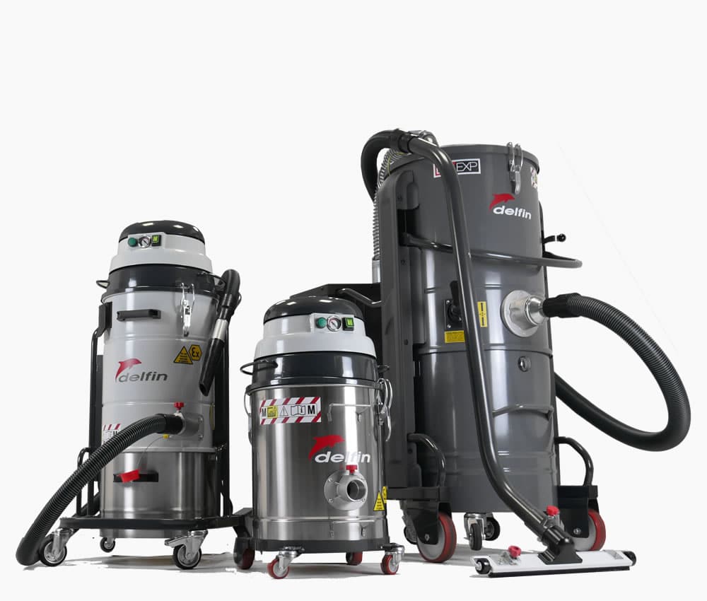 Delfin industrial vacuum cleaners uk