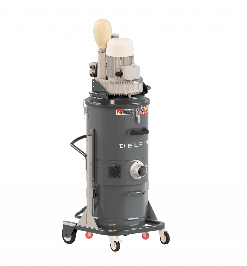 Delfin Zefiro Three Phase Industrial Vacuum Unit