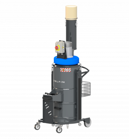 Delfin Zefiro EV 420 industrial vacuum