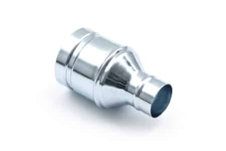 Vacuum inlet for industrial vacuums