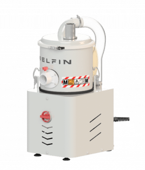 Delfin DBFV 10 and Delfin DBFV 05 industrial vacuum