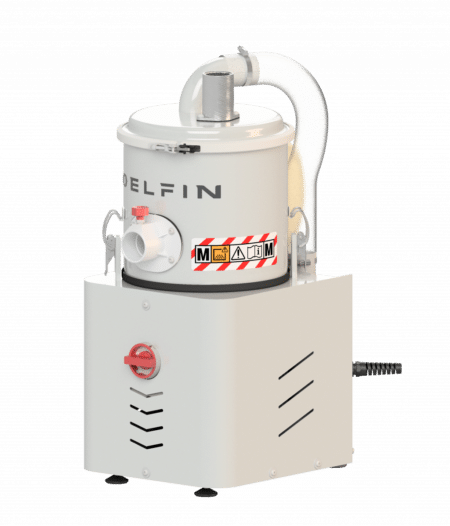 Delfin DBFV 10 and Delfin DBFV 05 industrial vacuum