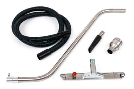 Antistatic Stainless Steel Wet & Dry Accessory Kit for industrial vacuums