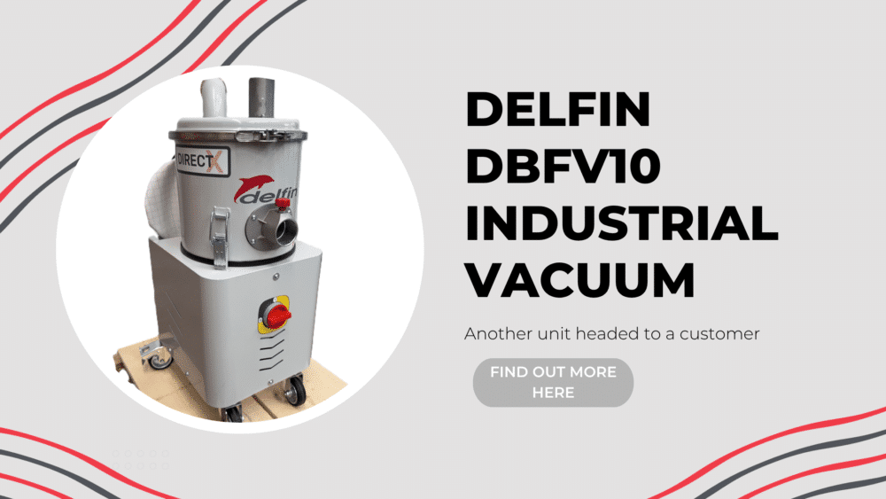 Delfin DBFV10 Industrial Vacuum