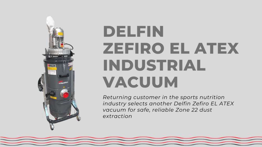 Delfin Zefiro EL ATEX Industrial Vacuum