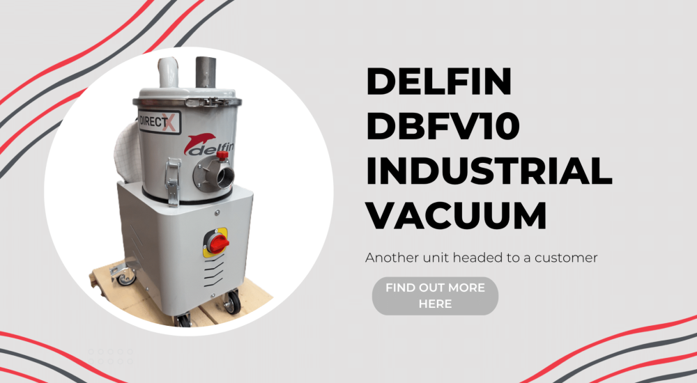 Delfin DBFV10 Industrial Vacuum