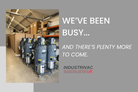 Busy warehouse at Industrivac UK